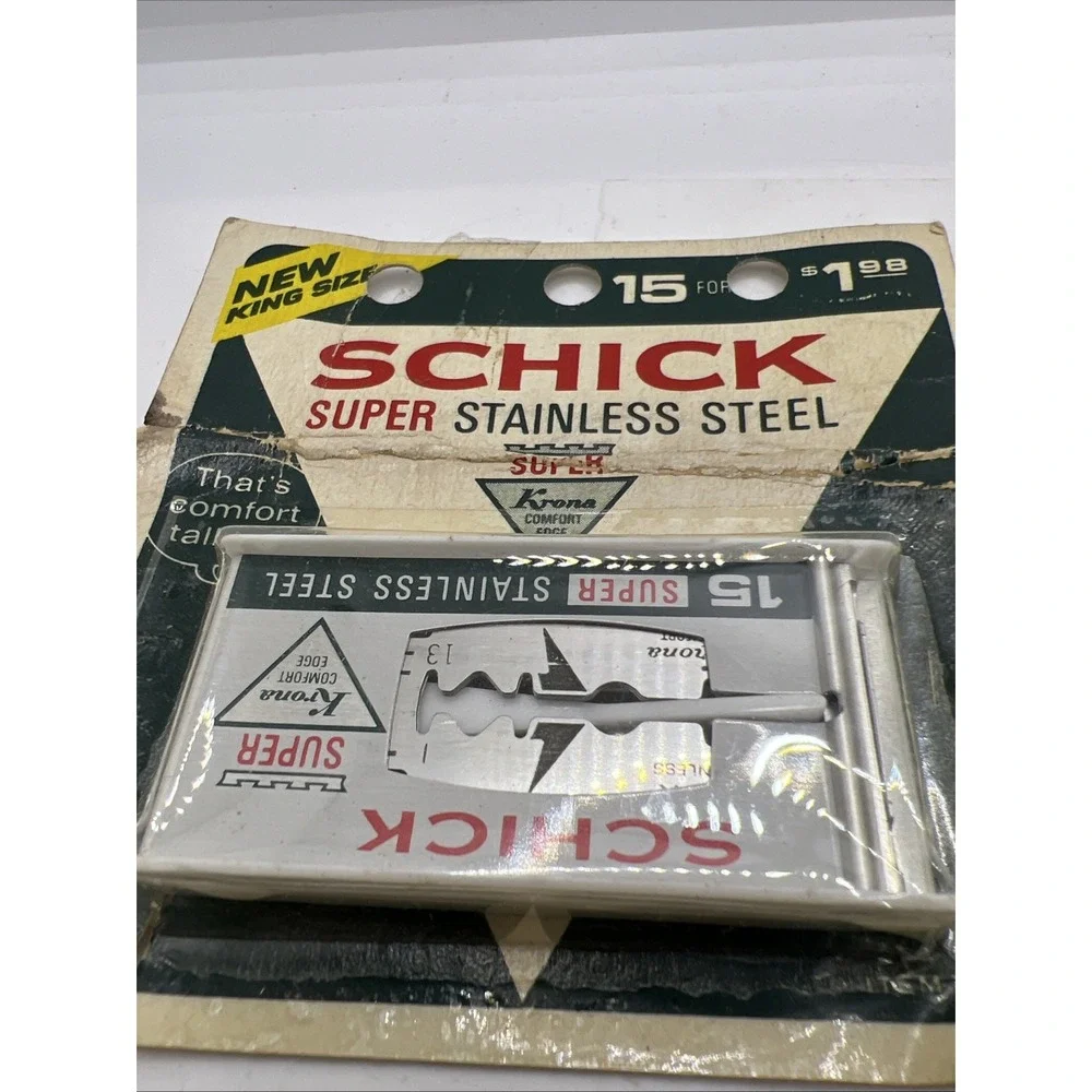 Old Schick‎ Super Stainless Blades